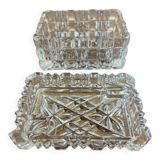 Ashtray and cigarette case