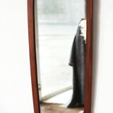 Free form mirror - teak - scandinavian - 14.09.23.01