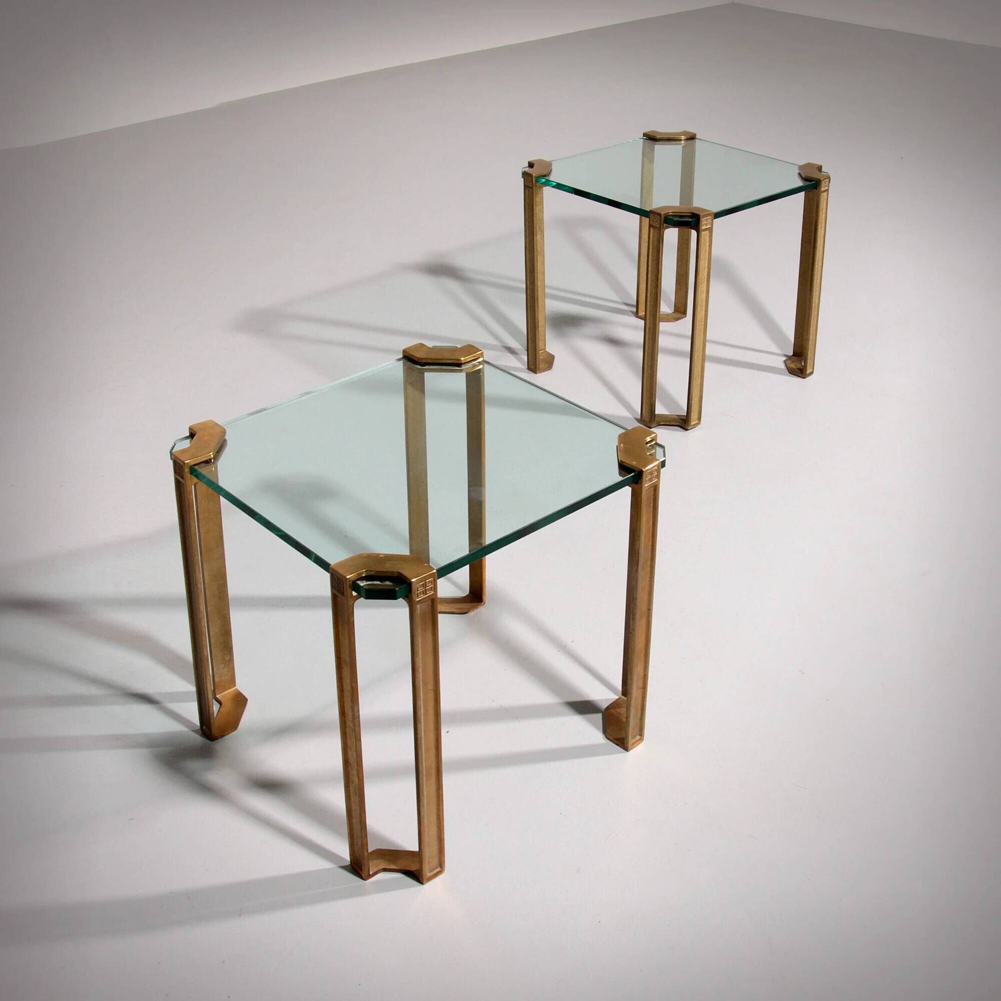 Peter Ghyczy T24 side tables, 1970s (45x45x45)
