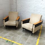 Set of 2  Yugoslavian armchairs