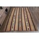 1970s Vintage Turkish Oushak Handmade Wool Cotton Tan Area Rug 145x238