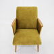 1960s Refurbished Beech Armchair, Czechoslovakia