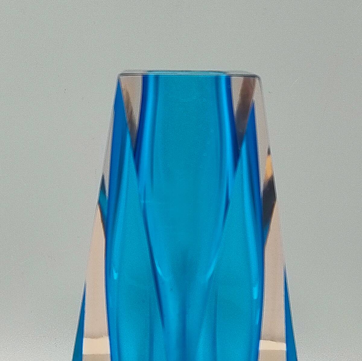 1960s large Flavio Poli for Seguso Murano glass vase — mid-century Italian collectible