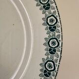 Compotier - footed plate in ironstone model Iberia from Saint Amand