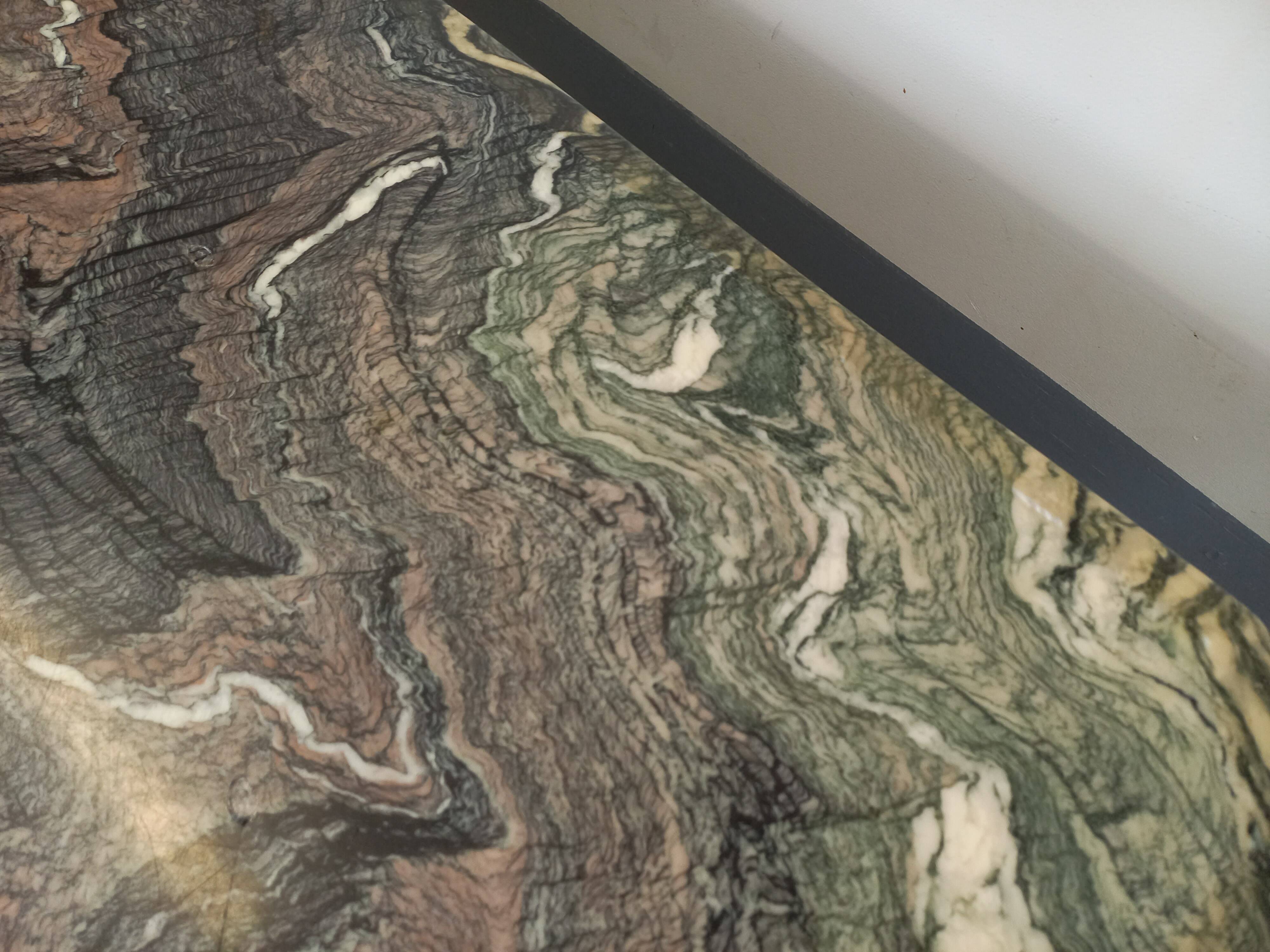 Vintage marble coffee table from the 1970s.