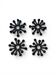 4 "Spider" candle holders by Jens Quistgaard for Dansk Designs, Scandinavian 1960s.