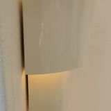 White-plated sconces 1960s