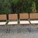 Series of 4 Marcel Breuer B 32 chairs