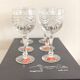 Set of 6 Lorraine crystal wine glasses - Gérard model