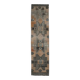 Vintage Turkish Oushak Handmade Wool Runner 88x357