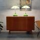 Pair of opaline lamp Space age Czech 1970