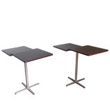 Vintage side table pair