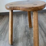 Brutalist tripod stool