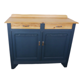 Parisian art deco sideboard blue
