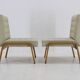 Paire de chaises d'appoint Ludvik Volak des années 1970 par Drevopodnik Holesov, Tchécoslovaquie