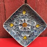 1960s earthenware pocket tray