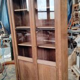 Restored antique library cabinet
