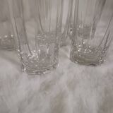 5 bayel crystal long drink glasses