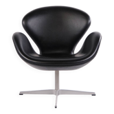 Armchair - The Swan - Model 3320 - Brown leather - Arne Jacobsen - Fritz Hansen - 2007