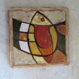Ceramic table mat by Martine Azema