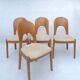 Morten Dining Chairs by attributed to Niels Koefoed, Set of 4