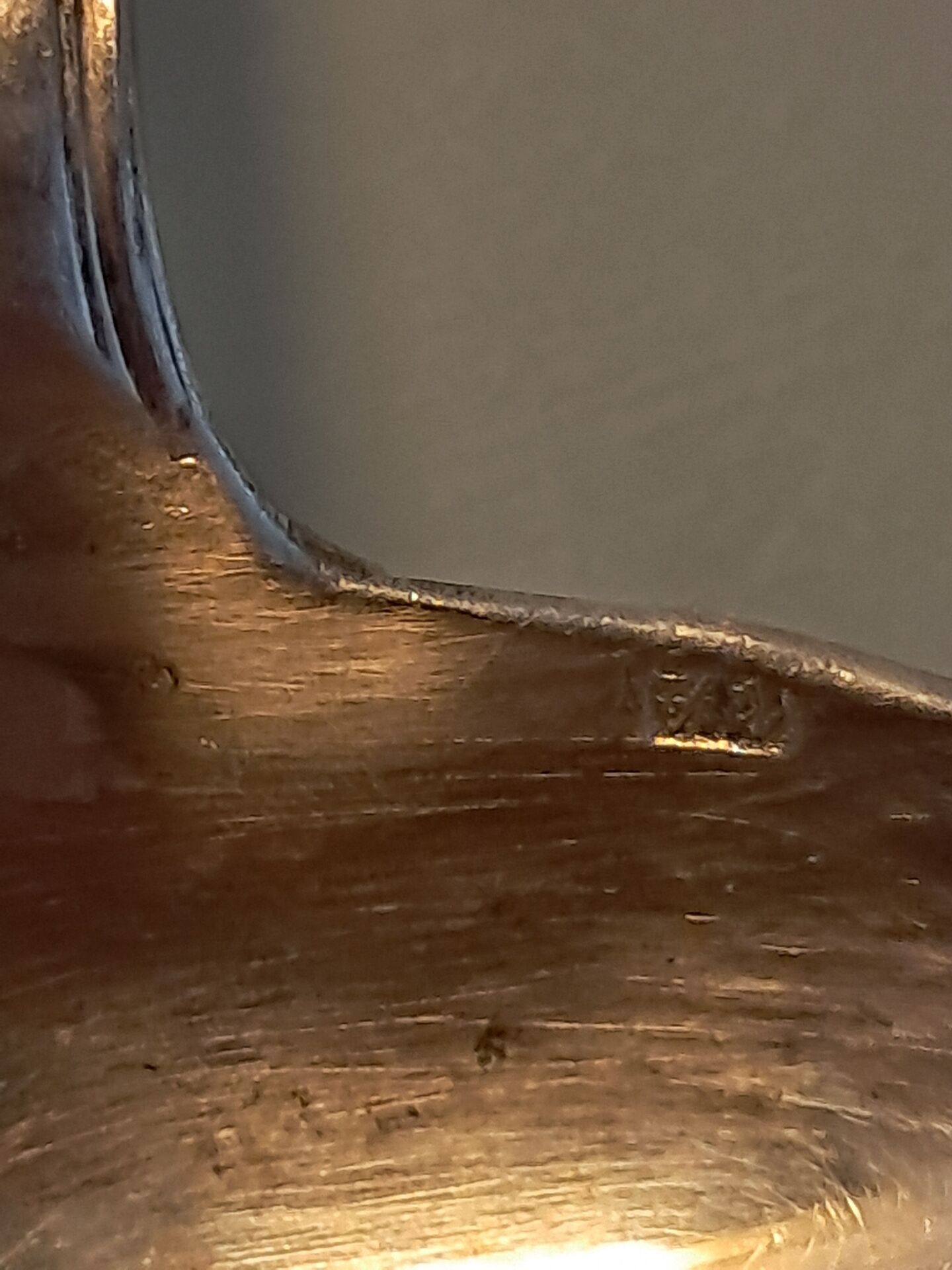 Ercuis silver-plated porridge spoon