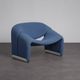 Pair of F598 Groovy lounge chairs by Pierre Paulin for Artifort, Netherlands, 1970s