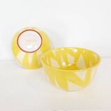 Large bowl - PALM yellow