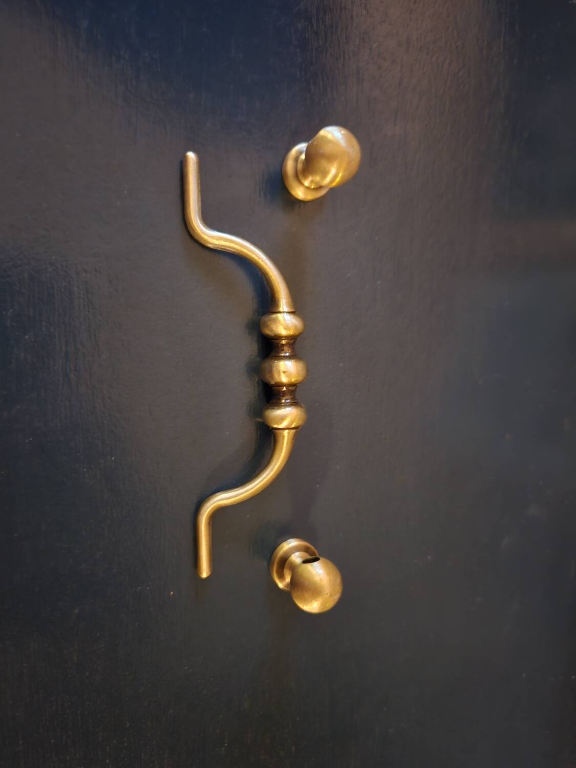 8 brass drop handles