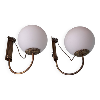 Pair of wall lights