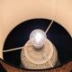 Pair of vintage ceramic lamps made in Italy