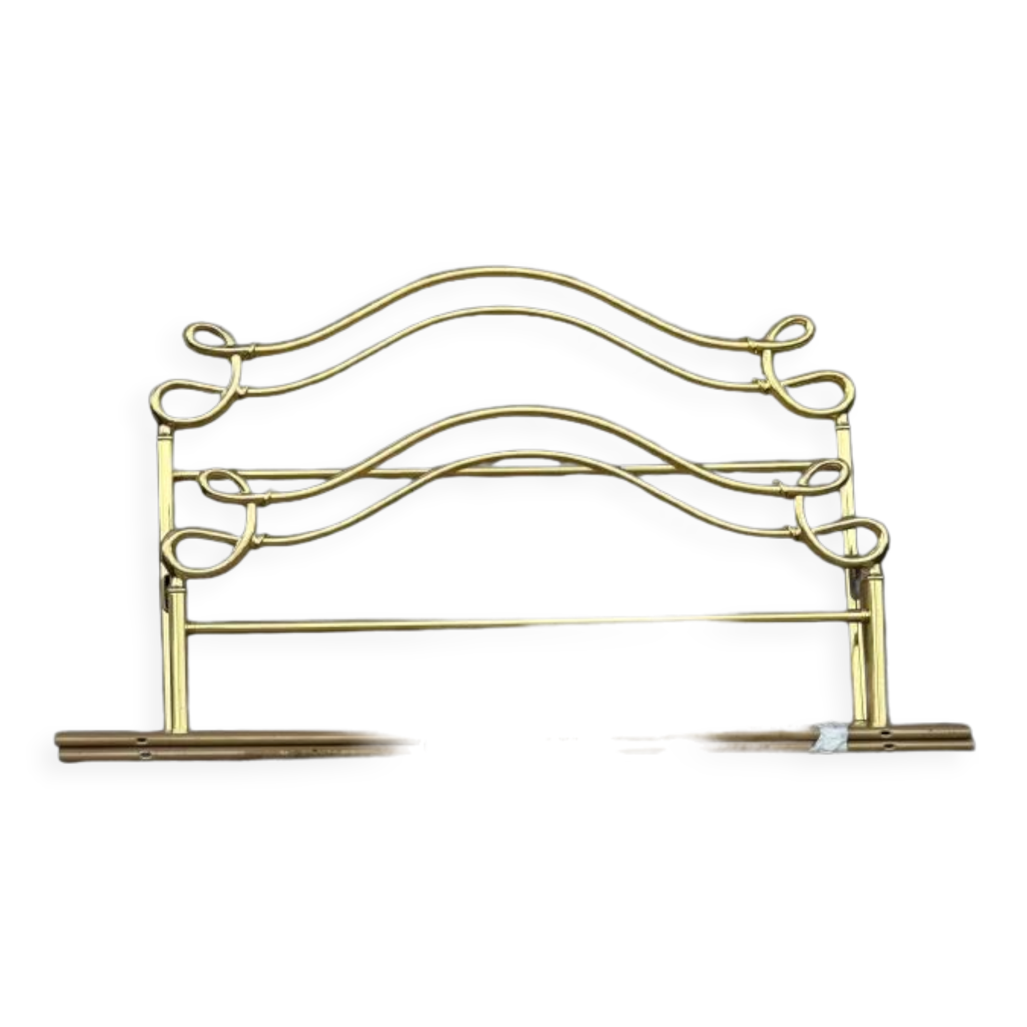Gilded copper bed
