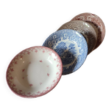 Four old bowls or cups from England