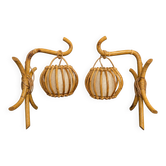 Pair of wall lights by Louis Sognot, 1960