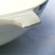 Vintage salad bowl in earthenware from Digoin Sarreguemines model Olga