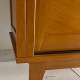 Vintage wardrobe with compass feet