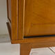 Vintage wardrobe with compass feet