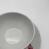 Limoges porcelain head to head coffee service with flower pattern