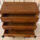 Commode vintage pied compas
