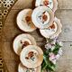 Set of 7 vintage flat plates from Digoin Sarreguemines.