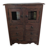 Colonial style solid wood accent furniture