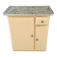 Small 50s kitchen sideboard, vintage kitchen furniture.
