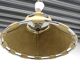 Scandinavian leather pendant light "Anna", Ateljé Lyktan, Sweden, 1970