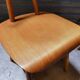 Chaise tour bois éditée par Ton 1960
