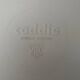 Authentic orange vintage metal drainer shelf from the Caddy brand