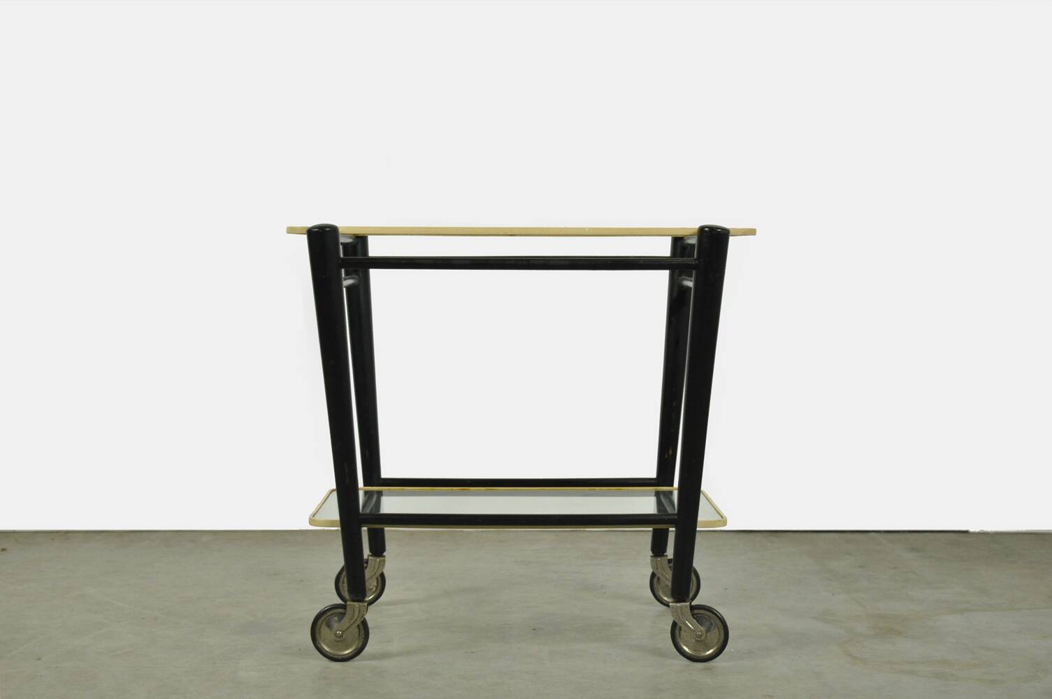 Vintage serving trolley by Cees Braakman for UMS Pastoe, 1950s