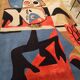 Modern rug 300x200 cubism style