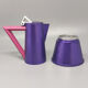 Cafetière 1980 Ettore Sottsass pour Lagostina « Accademia » Series. Fabriqué en Italie
