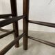 Set of 4 straw chairs from the 50s Dudouyt