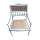 Fauteuil canné style Louis XV